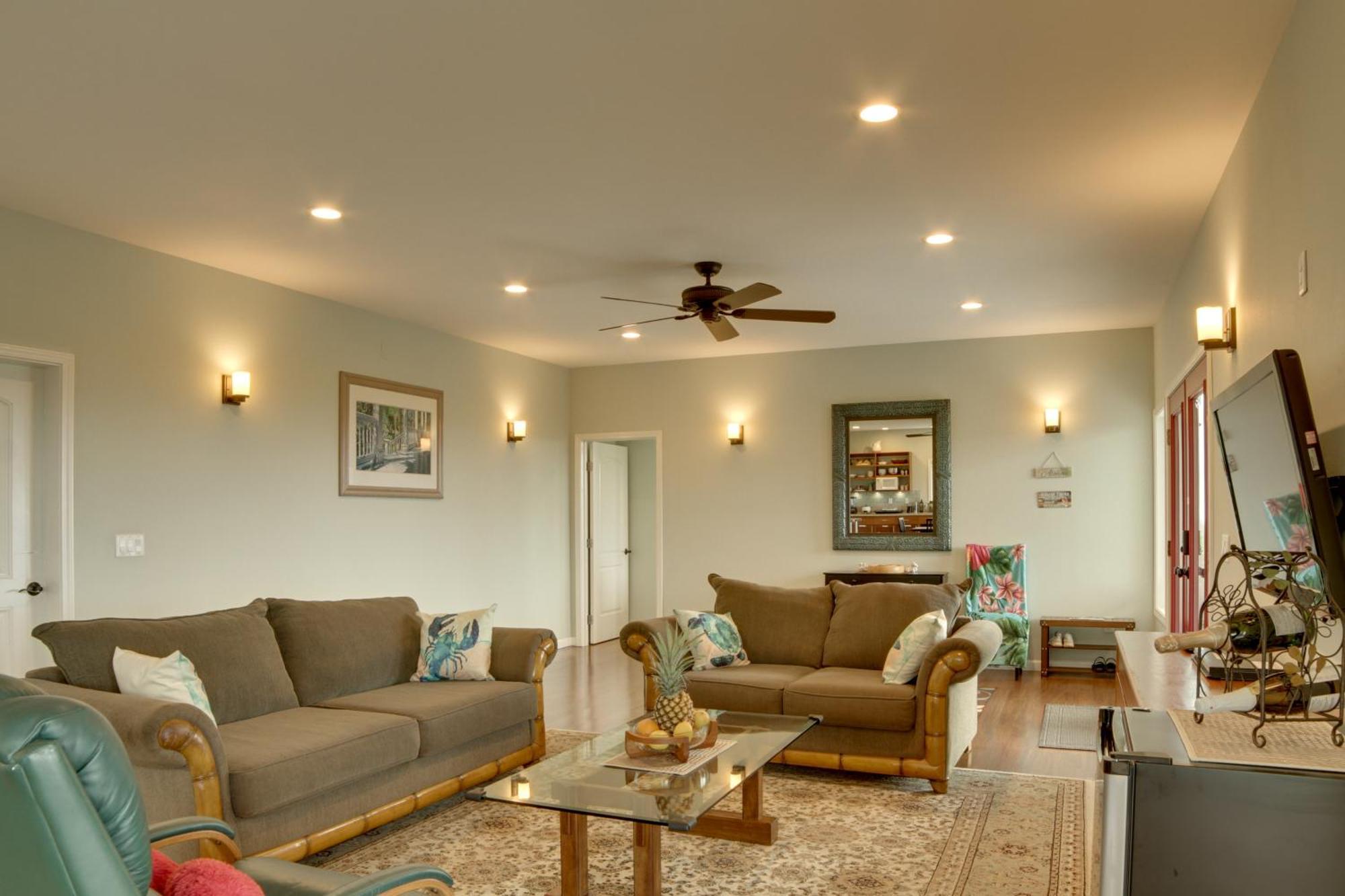 The Aloha Green House Retreat With Ocean Views! Naalehu Exterior photo